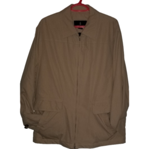 London Fog Unlined Lightweight Cotton Blend Jacket Size M